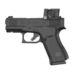 Pistole GLOCK 43X (R/MOS/FS/Combo) A-Cut SET PR s kolimátorem Aimpoint r.9mm Para černý