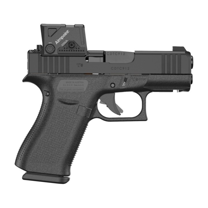 Pistole GLOCK 43X (R/MOS/FS/Combo) A-Cut SET PR s kolimátorem Aimpoint r.9mm Para černý