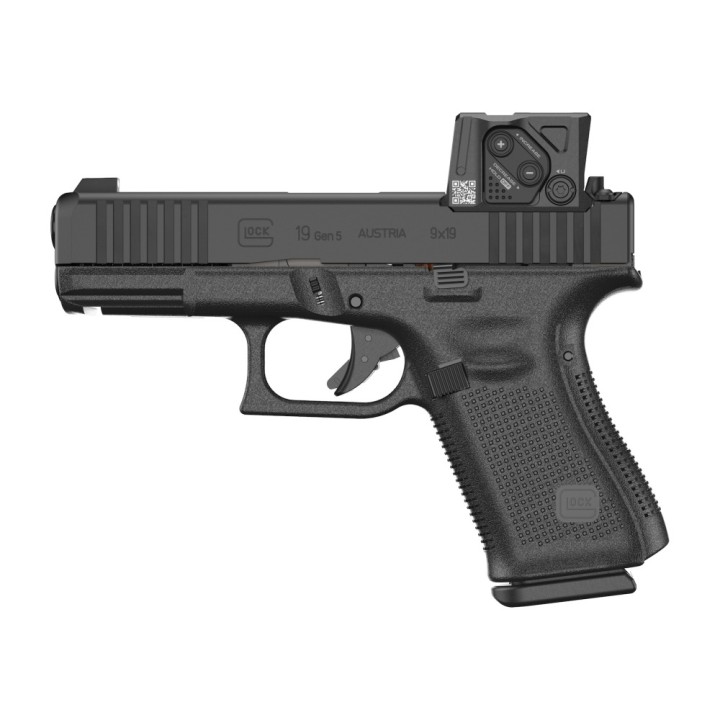 Pistole GLOCK 19 Gen5 (MOS/FS/Combo) A-Cut SET PR s kolimátorem Aimpoint r.9mm Para černý