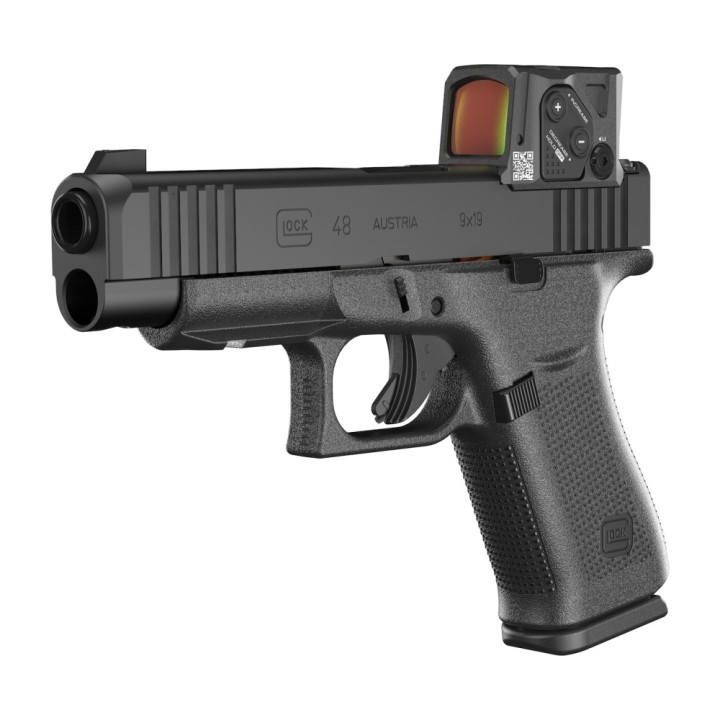Pistole GLOCK 48 (R/MOS/FS/Combo) A-Cut SET PR s kolimátorem Aimpoint r.9mm Para černý
