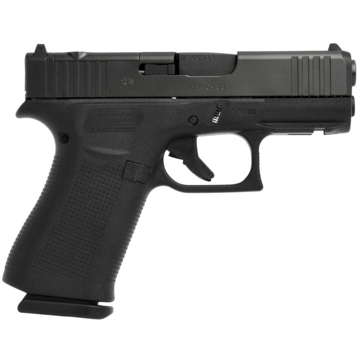 Pistole GLOCK 43X (R/MOS/FS) r.9mm Para černý