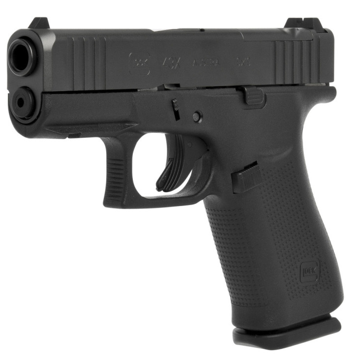 Pistole GLOCK 43X (R/MOS/FS) r.9mm Para černý