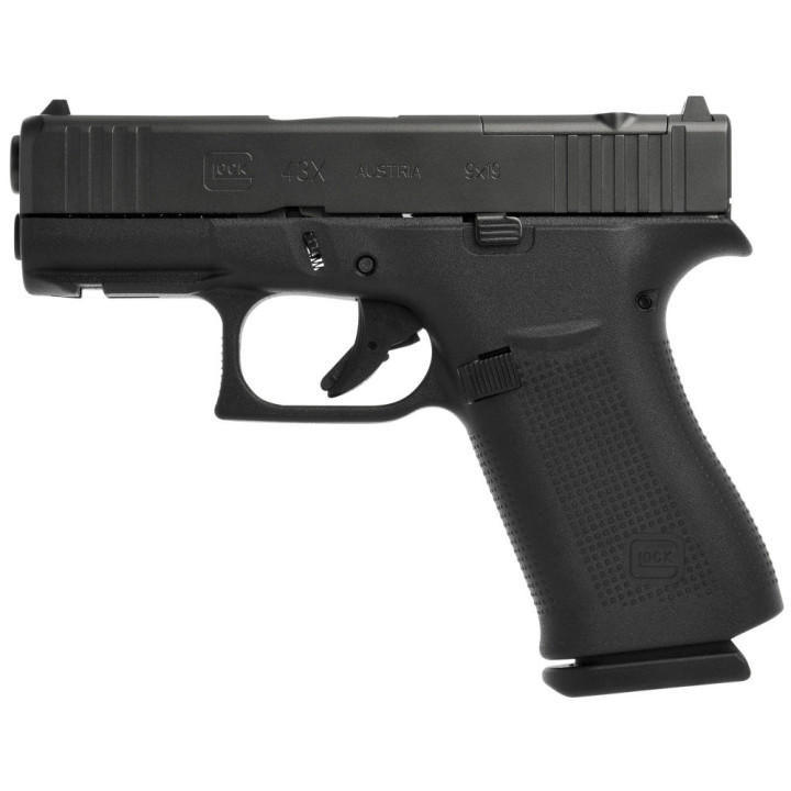 Pistole GLOCK 43X (R/MOS/FS) r.9mm Para černý