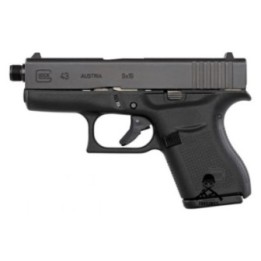 Pistole GLOCK 43 s hlavní se závitem M12x0,75 pravý r.9mm Para